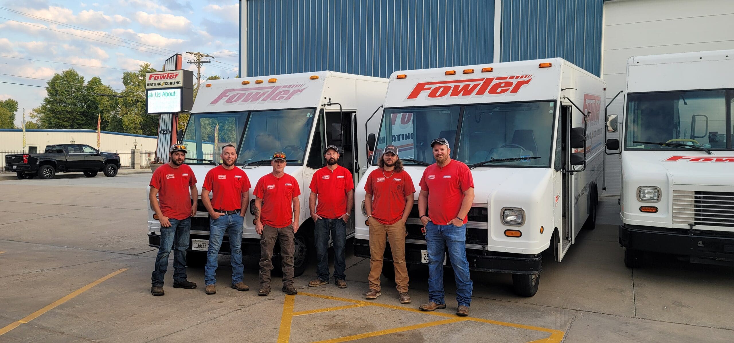 fowler heating and cooling install techs